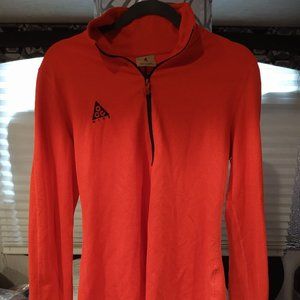 NIKE ACG THERMAL ½-ZIP TOP ORANGE LONG SLEEVE XL